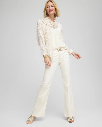 Chico's Girlfriend Flared Jeans