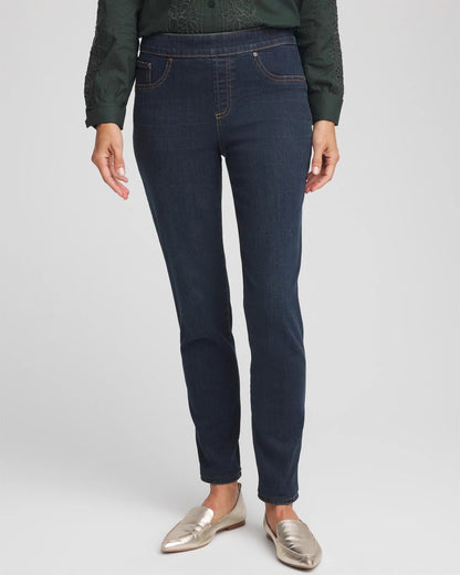 Chico's Pull-On Slim Ankle Jeggings