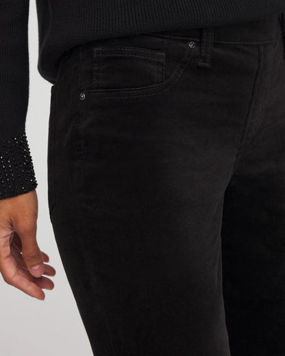 Chico's Velveteen Pull-On Flared Jeans