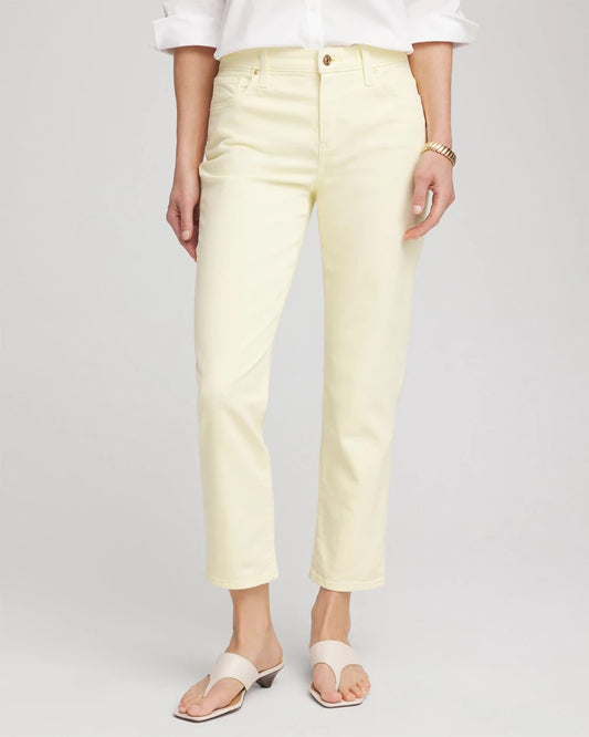 Chico's Girlfriend Cropped Jeans