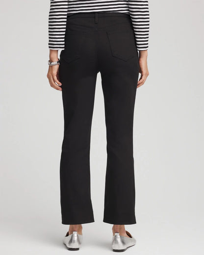 Chico's Cropped Girlfriend Kick-Flare Jeans
