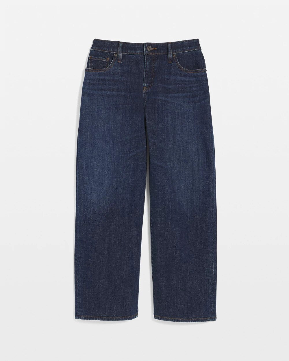 Chico's Girlfriend Cropped Wide-Leg Jean