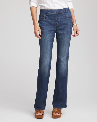 Chico's Pull-On Slim Bootcut Jeggings