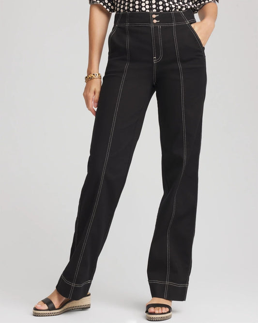 Chico's Pull-On Wide-Leg Jeans