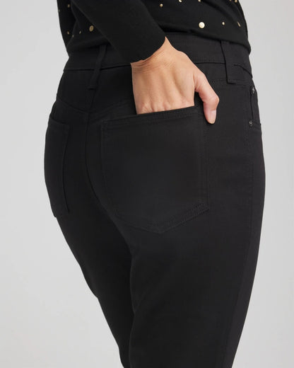 Chico's Pull-On Straight Jeans