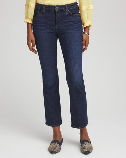 Chico's Girlfriend Cropped Flared Jeans