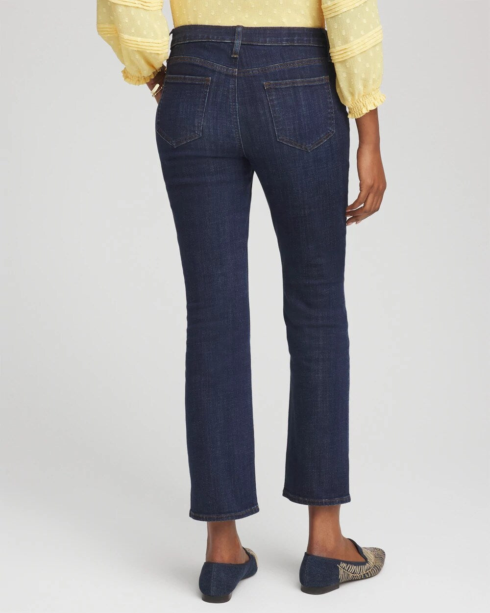 Chico's Girlfriend Cropped Flared Jeans