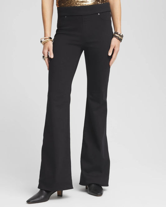 Chico's Pull On Flare Jeggings