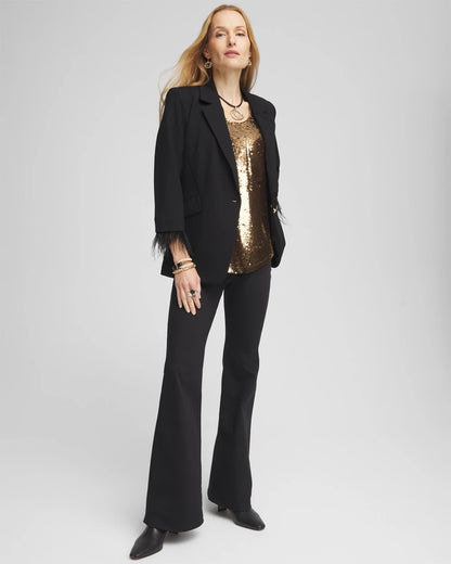 Chico's Pull On Flare Jeggings
