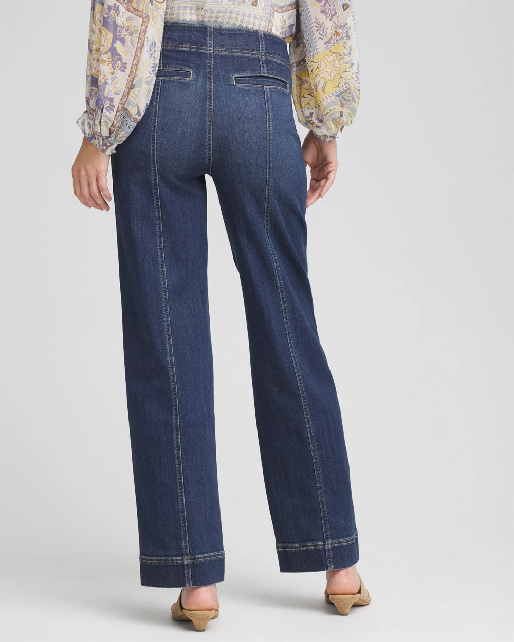 Chico's Pull-On Wide-Leg Jeans