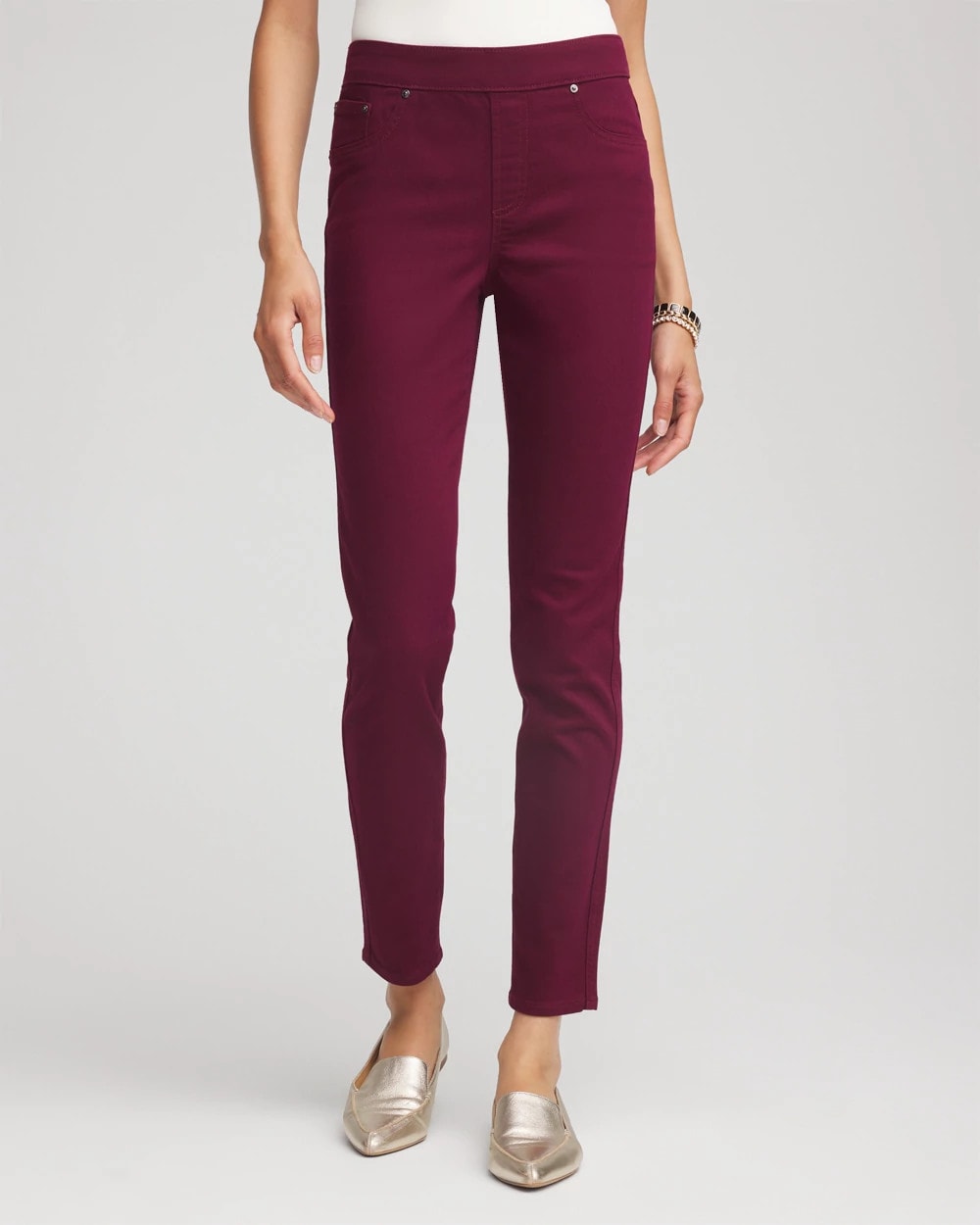 Chico's Modern Pull-On Ankle Jeggings