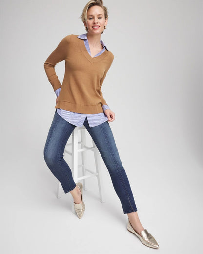 Chico's Pull-On Slim Ankle Jeggings