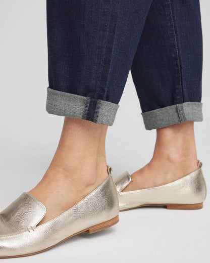 Chico's Cropped Boyfriend Jeans