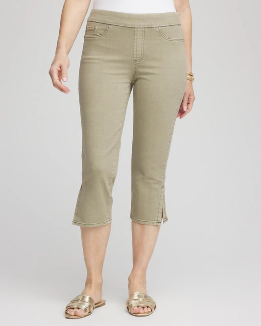 Chico's 19" Pull-on Capri Jeans