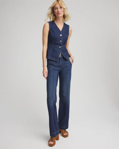 Chico's High-Rise Straight Fit Jeans