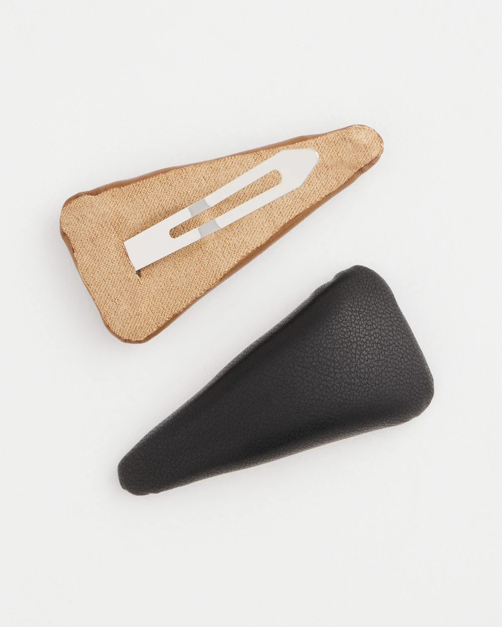 Chico's Classic Leather Motif Barrette