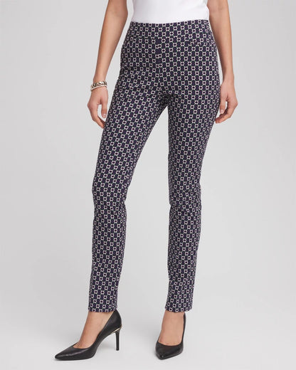 Chico's Brigitte™ Chain Connection Slim Pants