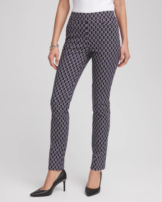 Chico's Brigitte™ Chain Connection Slim Pants
