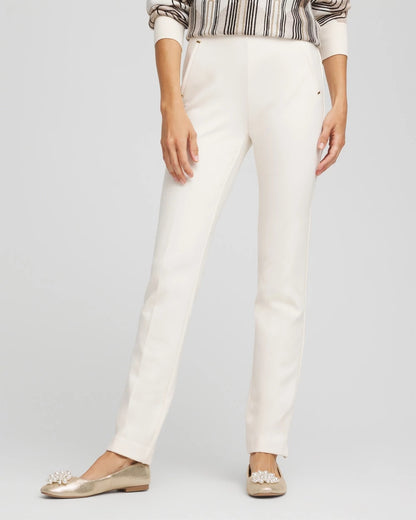 Chico's Juliet Slim Trim Detail Pants