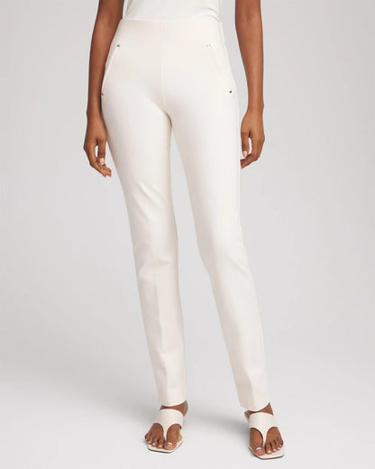 Chico's Juliet Slim Trim Detail Pants