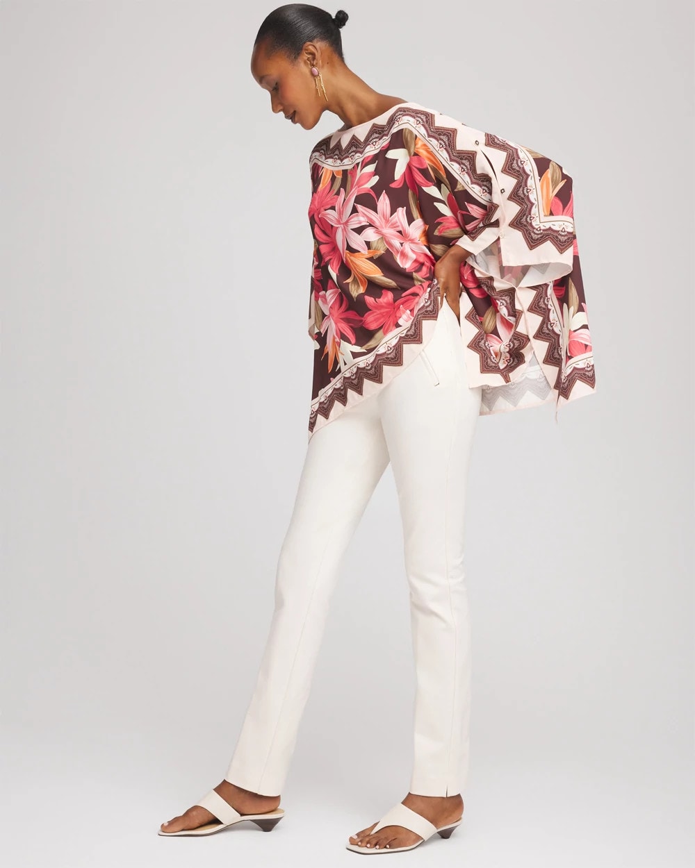 Chico's Juliet Slim Trim Detail Pants