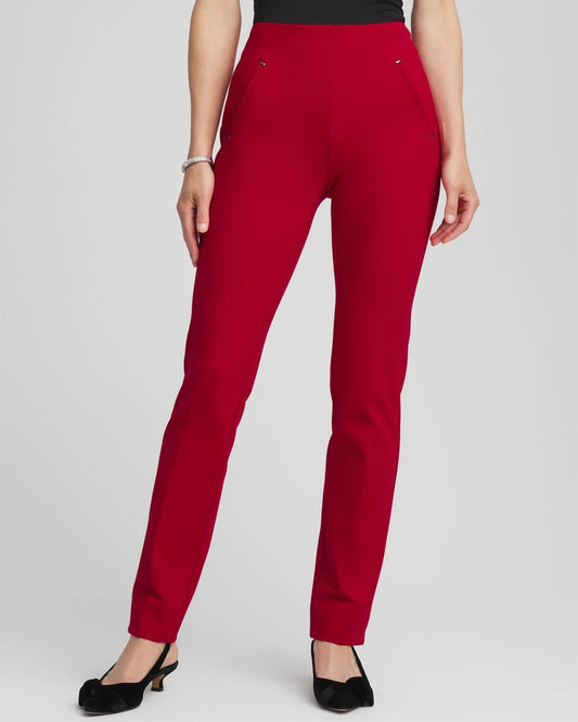 Chico's Juliet Slim Trim Detail Ankle Pants