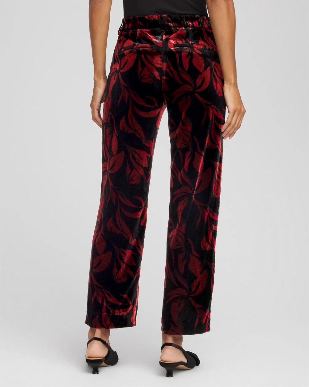 Chico's Velvet Rose Slim Ankle Pants