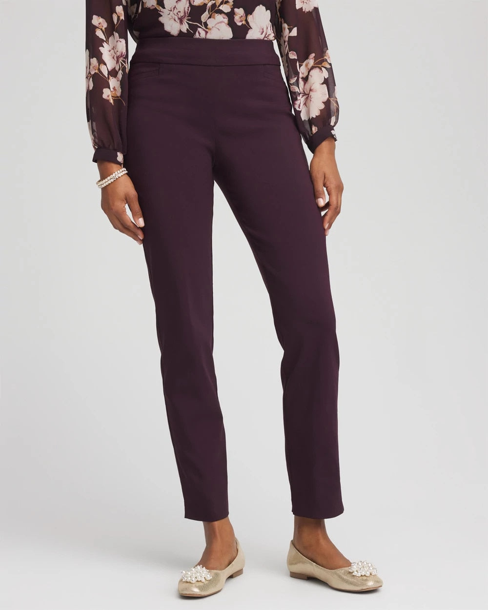 Chico's Brigitte™ Slim Pull-On Ankle Pants
