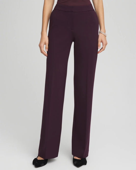 Chico's Emme Wide-Leg Trouser Ponte Pants