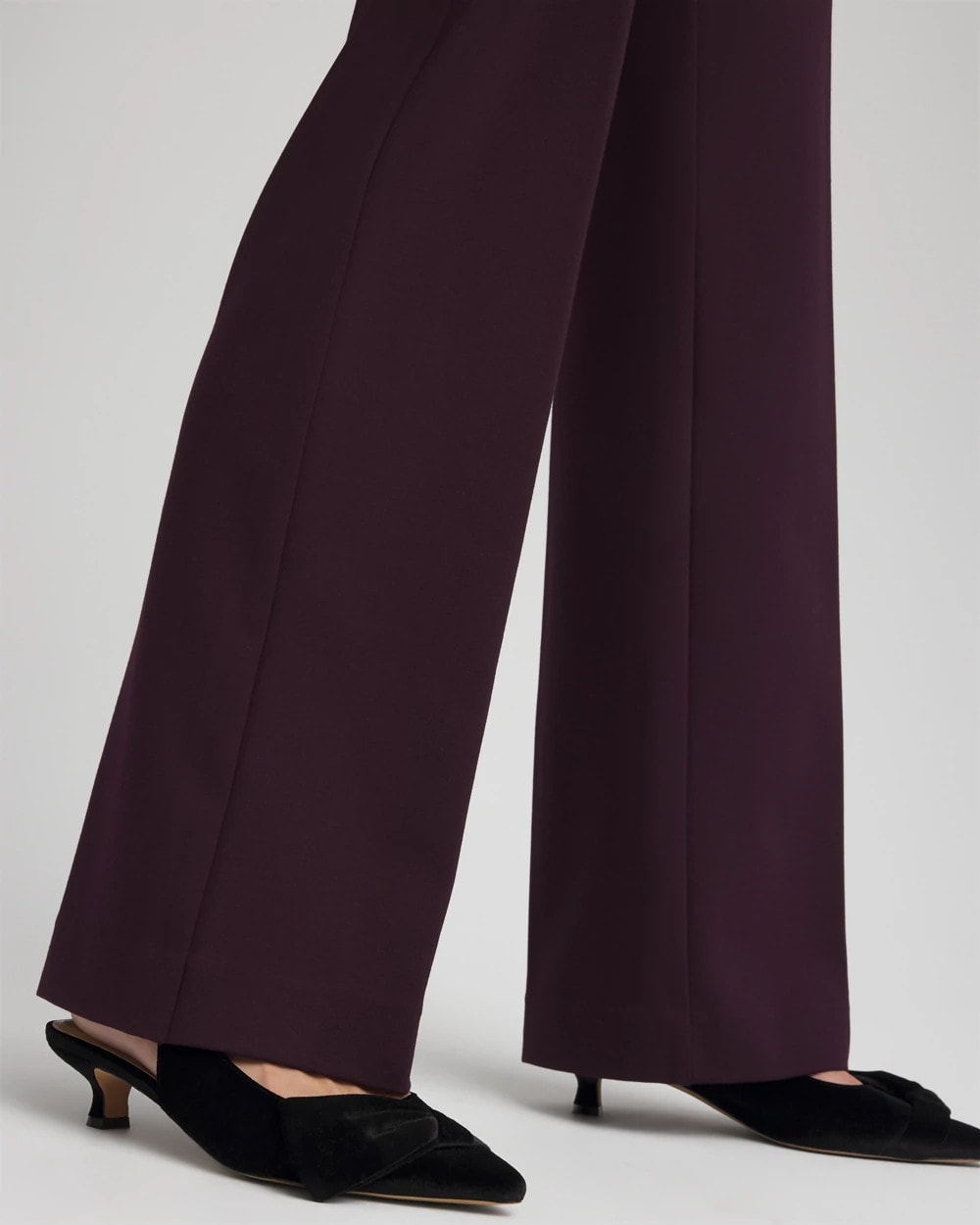Chico's Emme Wide-Leg Trouser Ponte Pants