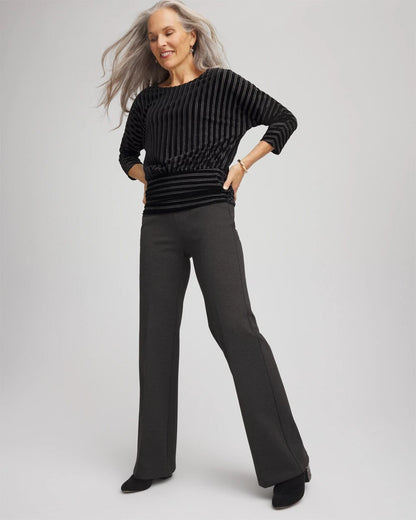 Chico's Juliet Wide Full-Length Ponte Pants