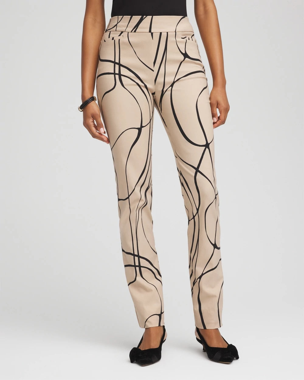Chico's Brigitte™ Golden Leaf Slim Full-Length Pants