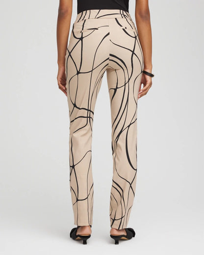 Chico's Brigitte™ Golden Leaf Slim Full-Length Pants