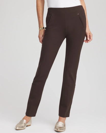 Chico's Juliet Slim Trim Detail Ankle Pants