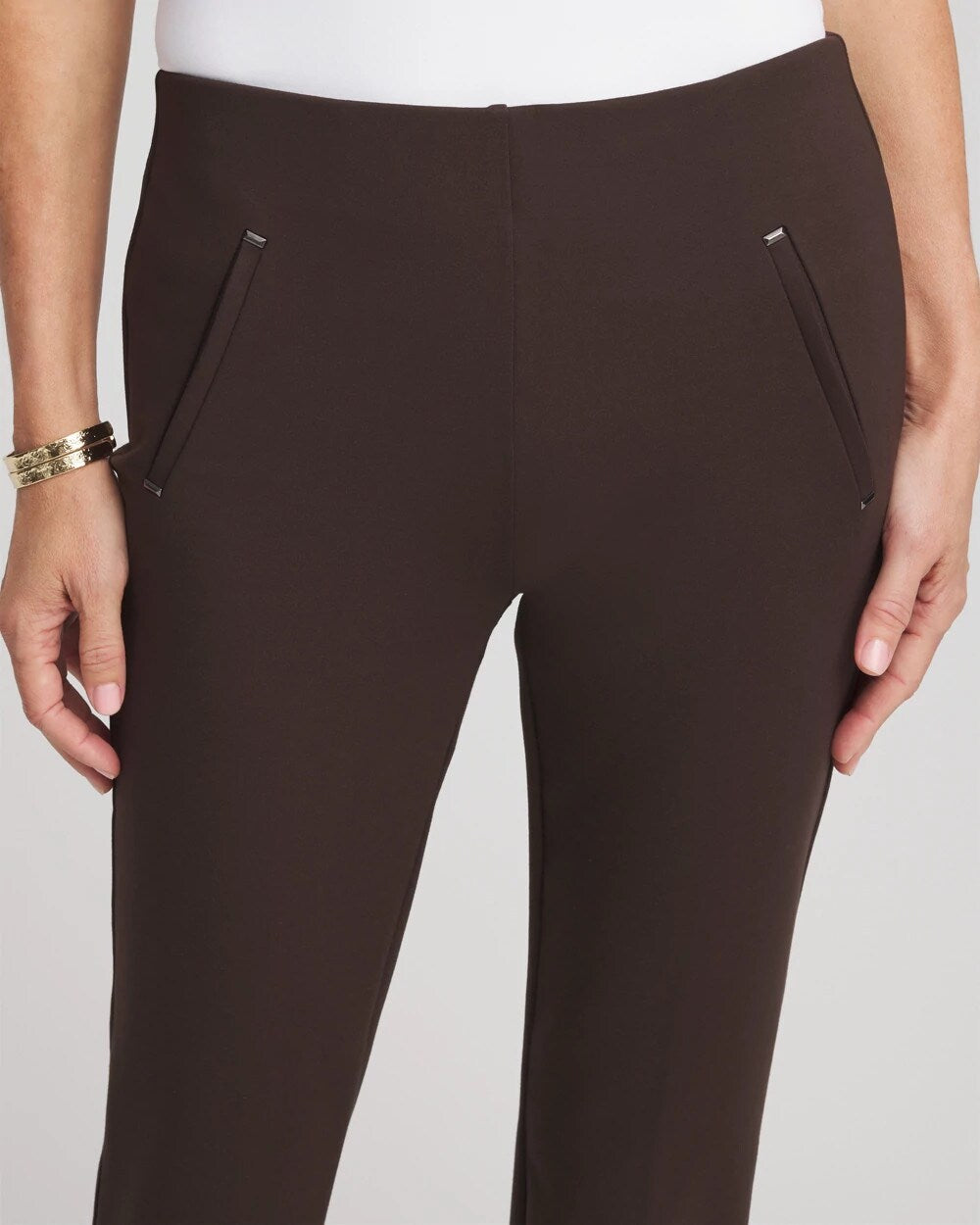 Chico's Juliet Slim Trim Detail Ankle Pants