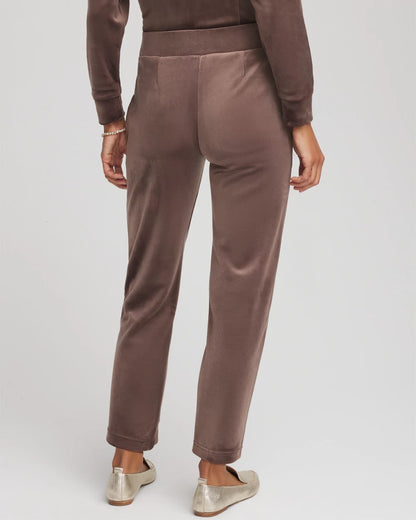 Chico's Zenergy® Velour Tapered Ankle Pants