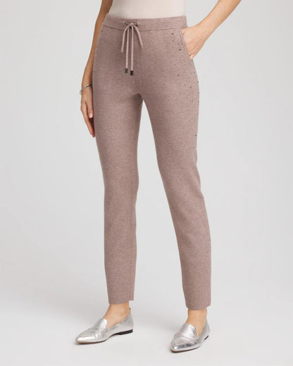 Chico's Zenergy® Luxe Rhinestone Ankle Pants