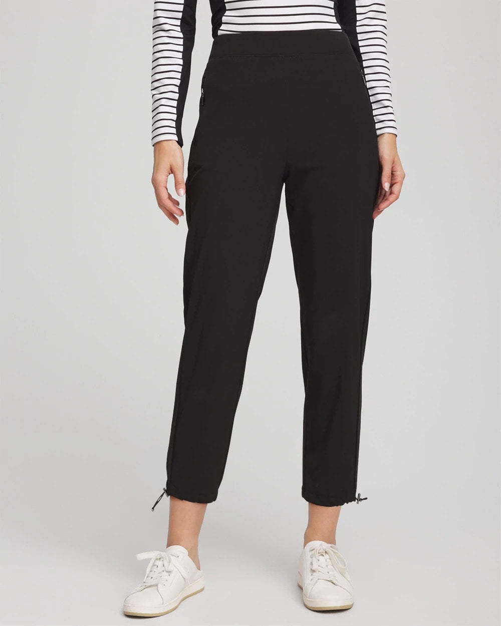 Chico's Zenergy® UPF Rib Mix Cropped Pants