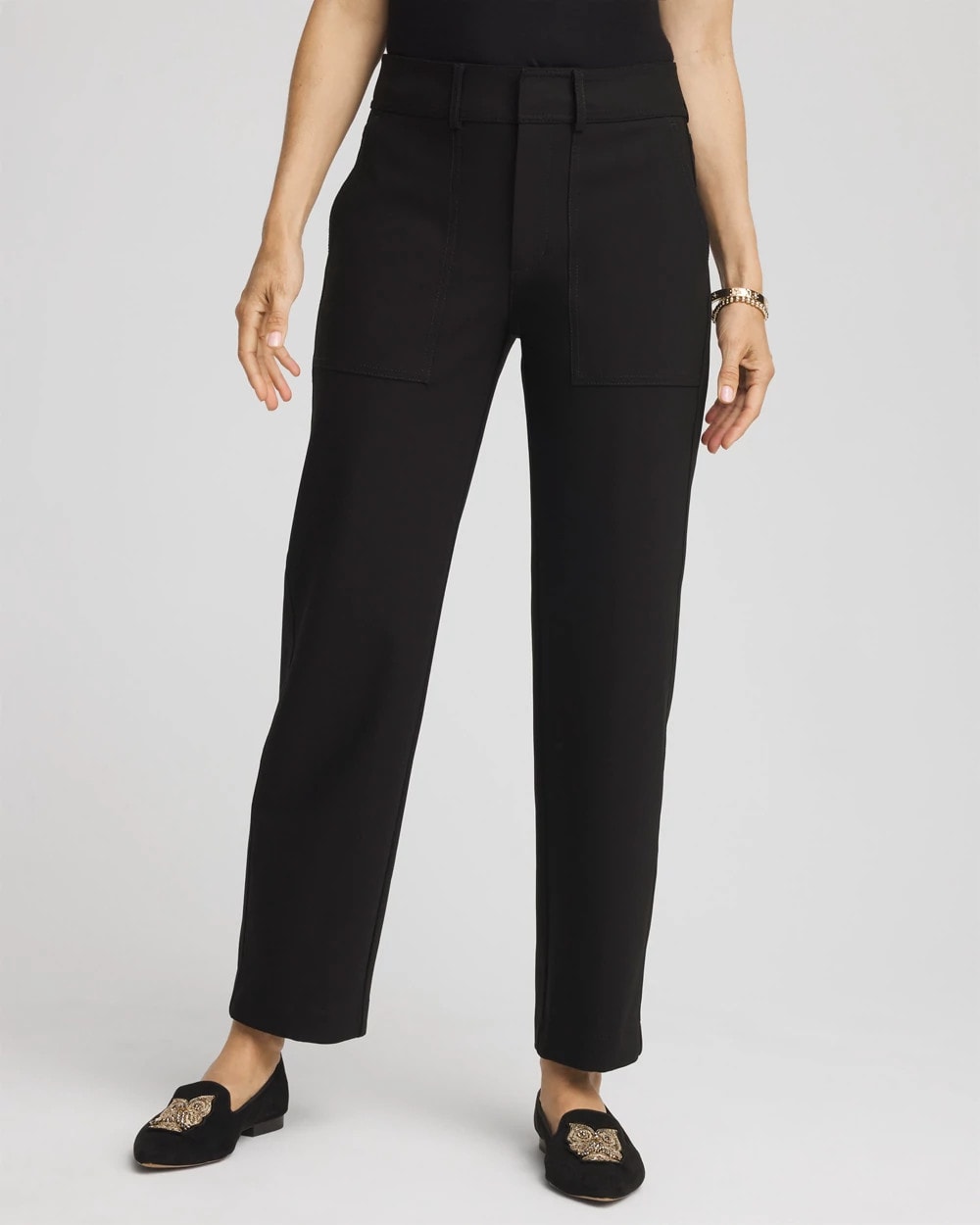 Chico's Bi-Stretch Straight Ankle Pants