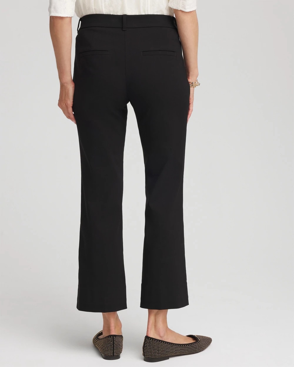 Chico's Emme Cropped Flared Pants