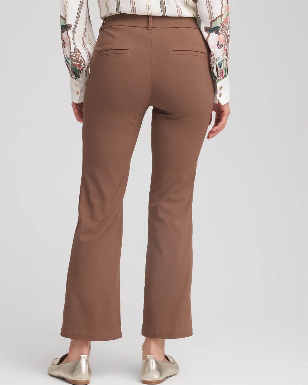 Chico's Emme Cropped Flared Pants
