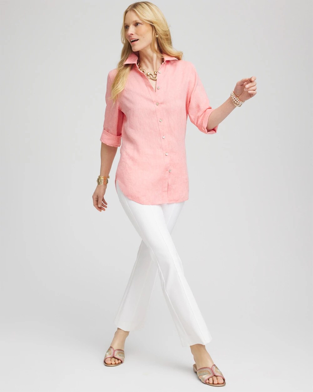 Chico's Lightweight Juliet Flared Ankle Pants