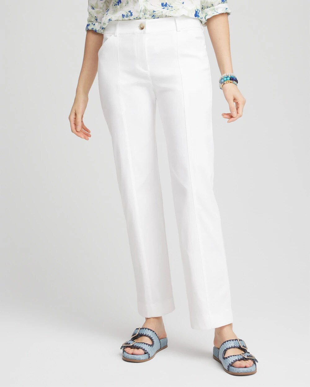 Chico's Emme Straight Ankle Pants