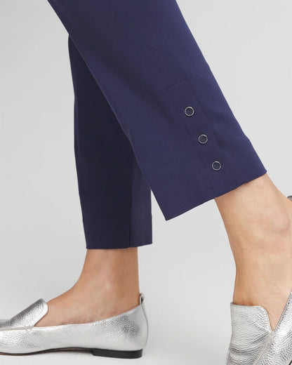 Chico's Brigitte™ Pull-On Slim Rivet Ankle Pants