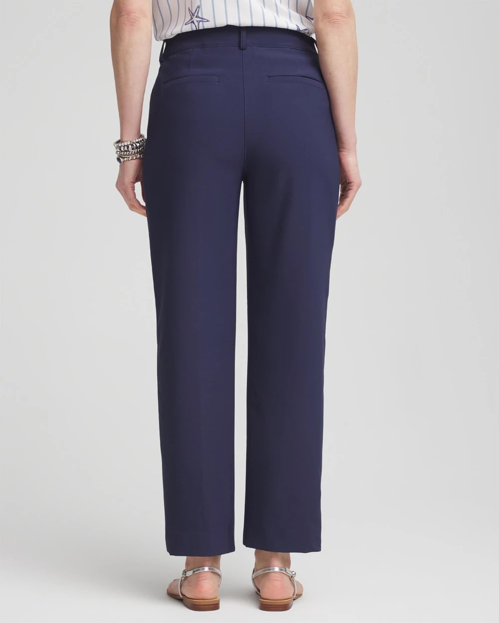 Chico's Fly Front Ankle Pants