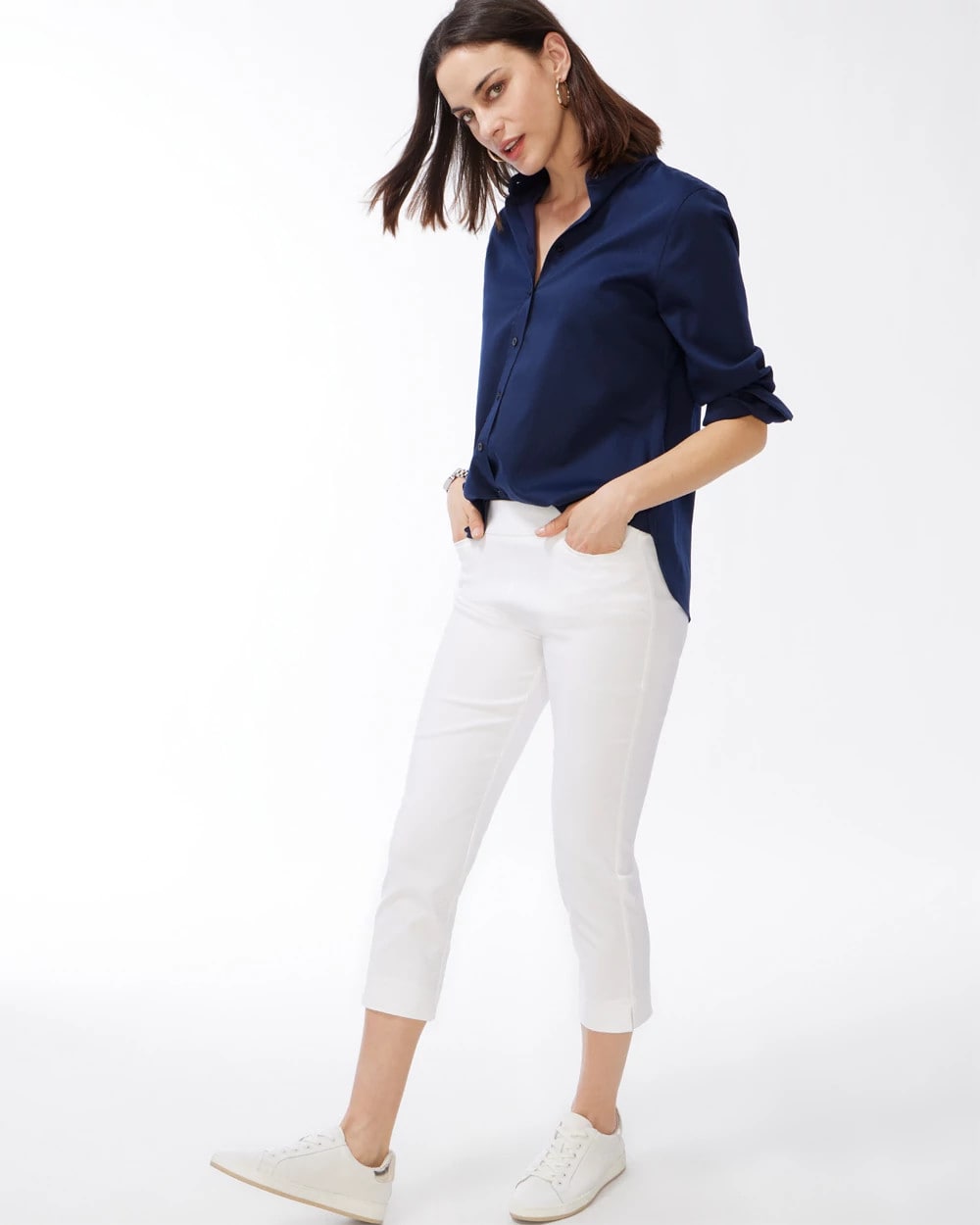 Chico's Brigitte™ Slim Pull-On Crop