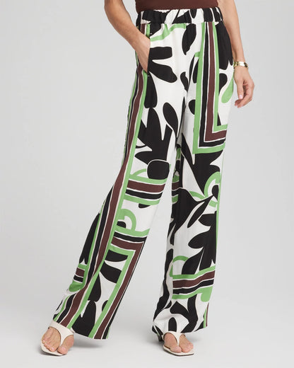 Chico's Printed Silky Soft Pants
