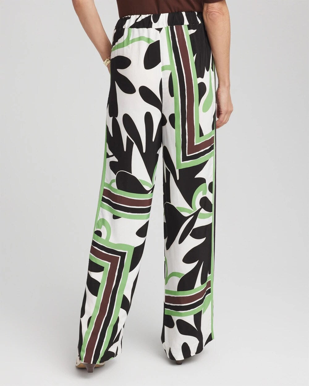 Chico's Printed Silky Soft Pants