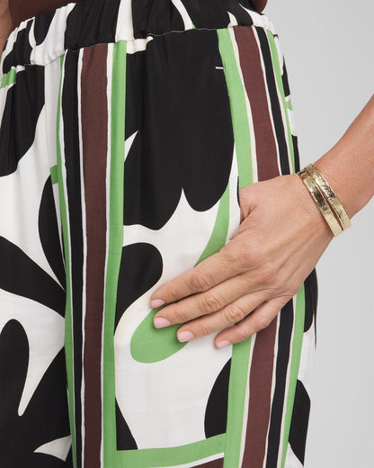 Chico's Printed Silky Soft Pants