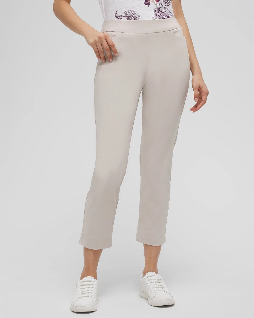 Chico's Brigitte™ Pull-On Slim Cropped Pants